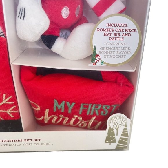 Disney Store Mickey Mouse and Friends My First Christmas Baby Gift Set 9-12M - Picture 6 of 11